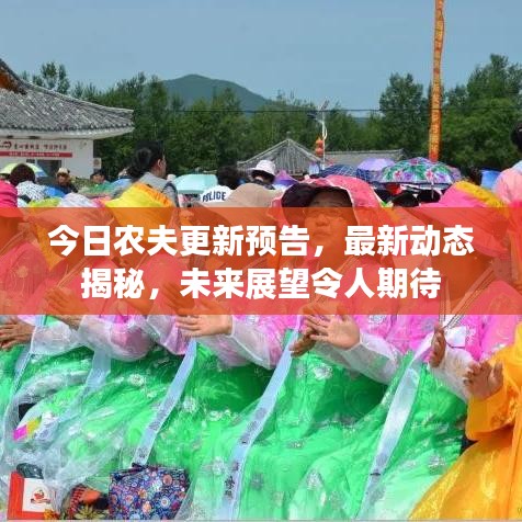 今日农夫更新预告，最新动态揭秘，未来展望令人期待