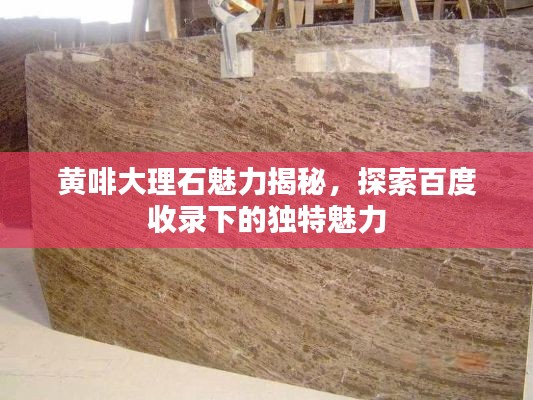 黄啡大理石魅力揭秘,探索百度收录下的独特魅力
